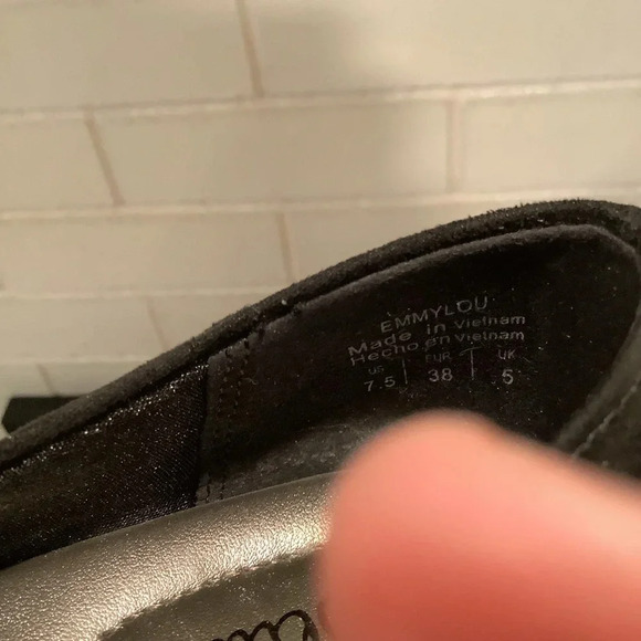 Abella Comfort Suede Feel Heel Size 7.5 - Picture 9 of 9